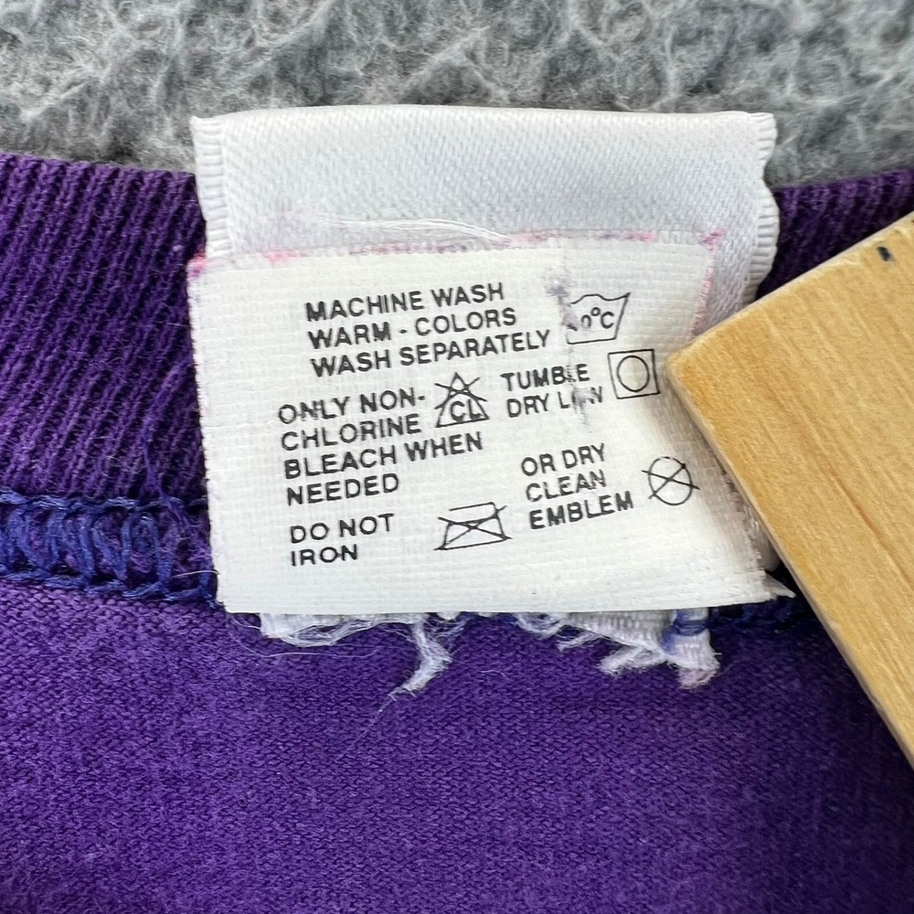 VTG 90s Mirage Las Vegas Hotel Casino T-Shirt Purple Single Stitch Palm Logo XL - Picture 9 of 15